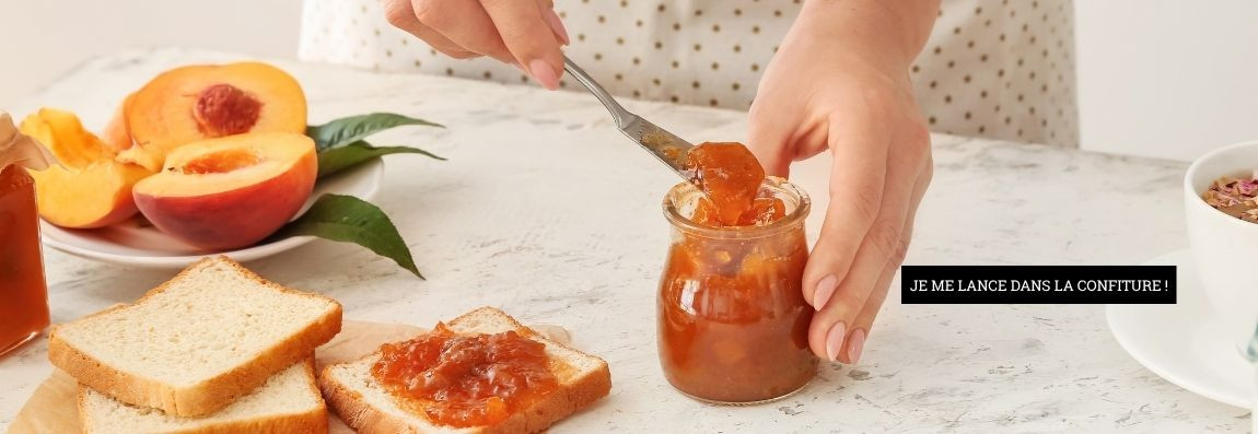 Confiture de pêche
